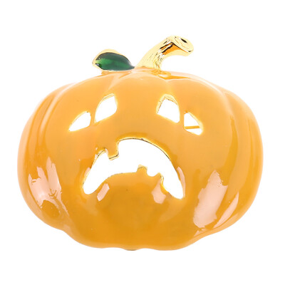 

Halloween Costume Jewelry Pumpkin Brooch Pin