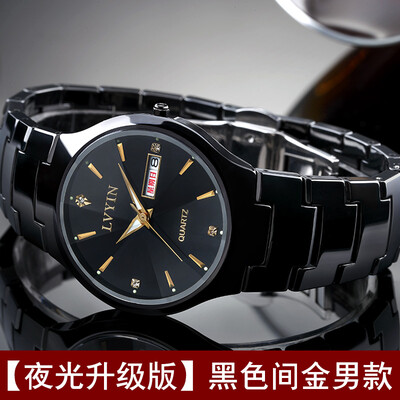 

Authentic Green Ceramic Watch Waterproof Leisure Mens Watch Couple Watch Shi Ying Luminous Female Student Watch Mens Watch