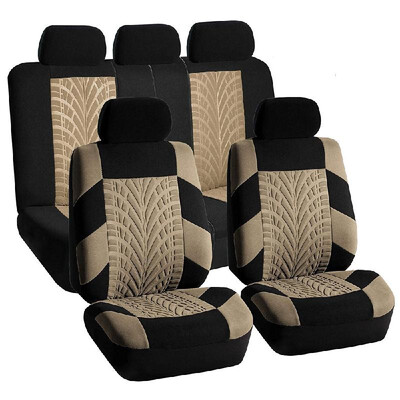 

Fine-quality Front Rear Mesh Auto Luxury Cloth Leather Car Universal Car Seat Covers Automotive Seat Covers All The Year Round F