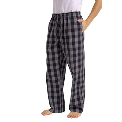 

Gobestart Fashion Mens Casual Plaid Loose Sport Plaid Pajama Pants Trousers