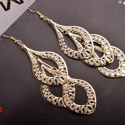 

Earrings Wild Multi - Level Ladies Ear Exaggeration earring India Individual Jewelry Fashion