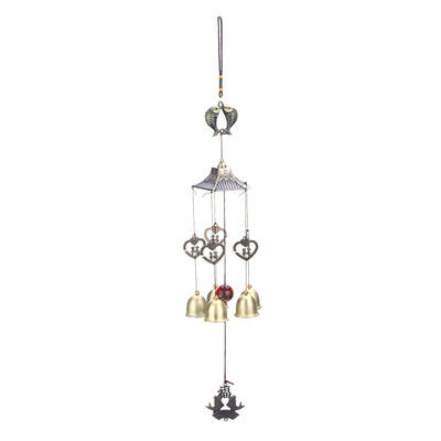 

Antique Metal Wind Chime Chapel Wind Bells Garden Door Windows Hang Decor
