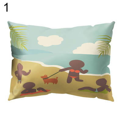 

Fresh Blue Sky Cloud Throw Pillow Protector Case Cushion Cover Bedding Articles