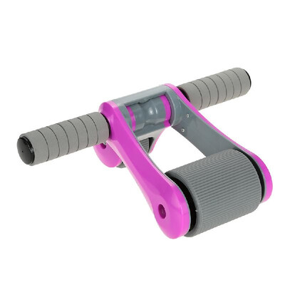 

Folding Abdominal Wheel Abdominal Roller with Mat Muscle Training Gym Exercise Fitness Equipment