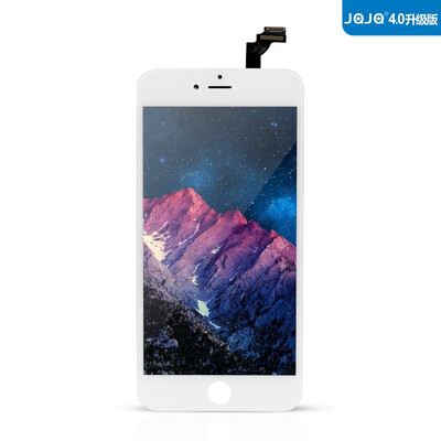 

JQJQ40 is suitable for Apple 6s plus screen assembly mobile phone display LCD touch glass inside&outside screen maintenance LCD 6s plus white screen without accessories