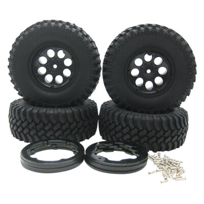 

Siaonvr 4PCS Air Filled Inflatable Tire Wheel 19 Inch For 110 RC Crawler SCX10 TRX4