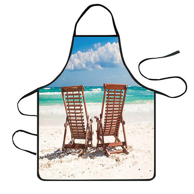 

Toponeto Home Women Waterproof Cute Cartoon Kitchen Restaurant Cooking Bib Apron Aprons