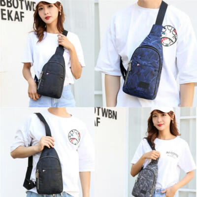 

Men Women Crossbody Shoulder Chest Cycle Sling Bag Daily Travel Backpack US