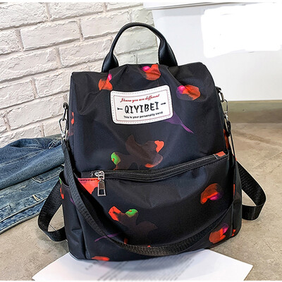 

Tailored Fashion Ladies Oxford Cloth Wild Anti-Theft Handbag Shoulder Bag Casual Backpack