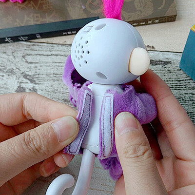 

Gobestart High-Quality Mini Plush Clothes For Lntelligence Baby Monkey PP