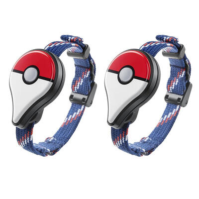 

2PCS Smart Go Plus Bluetooth Wristband Bracelet Watch Game Accessory for Ni