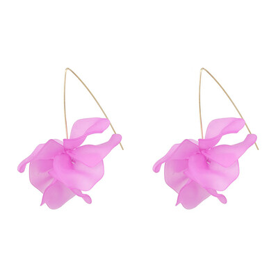 

2019 Vintage Big Earring Za Euramerican Exaggerated Web Celebrity Earring Article Feminine Glamour Jewelry Weddding Accessory