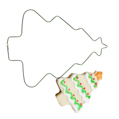 

Christmas Tree Cookie Cutter Stainless Steel Biscuit Pastry Mold Cake Baking Tool