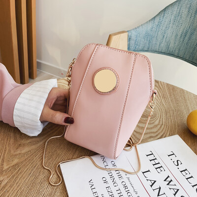 

Tailored Womens Fashion Shell Pure-Colour Cover Retro Shoulder Bag Coin Purse Bag