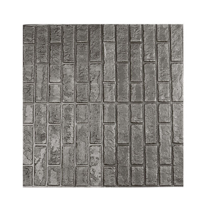 

〖Follure〗3D Wall Paper Brick Stone Rustic Effect Self-adhesive Wall Sticker Home Decor