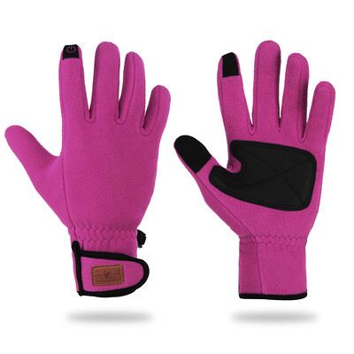 

Outdoor Sports Winter Warm Thermal Fleece Gloves Touch Screen Gloves for Men&Women