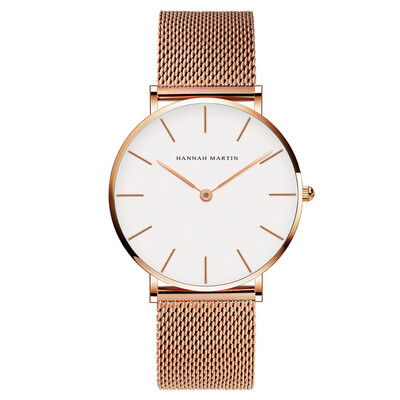 

Men Women Couple Watch Luxury Brand Rose Gold Steel Mesh Wrist Watches Ultra Thin Male Female Watch Relogios Feminino Clock Xfcs