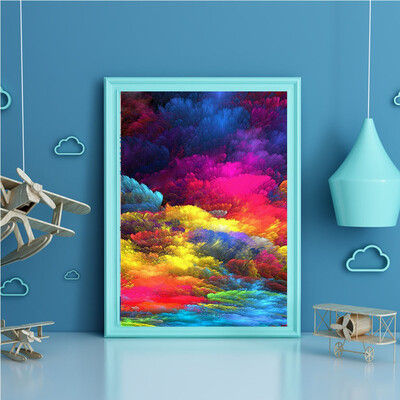 

Toponeto Embroidery Paintings Rhinestone Pasted DIY Diamond Painting Cross Stitch 5D