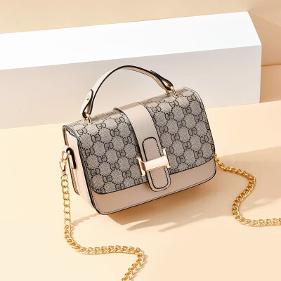 

Shangxin Womens Bag Korean Edition Chaozhou Single Shoulder Slant Bag Fashion Summer Ladies Hundred Chain Bag