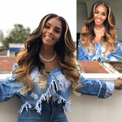 

〖Follure〗Fashion Womens Long Curly Full Wig Synthetic Wavy Hair Party Lace Hair Wigs