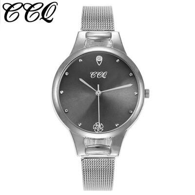 

Women Watches Green Dial Ladies Quartz Wristwatch Luxury Silver Mesh Belt Strap Clock Creative Dress Gift Relogio Feminino