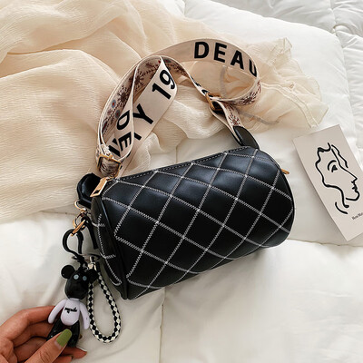 

Chaohan version 100 lap bag summer fashion broadband small round bag new 2019 small fresh single shoulder slanted girl bag