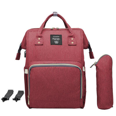 

Maternity Waterproof Diaper Bag USB Charging Large Mummy Nursing Backpacks