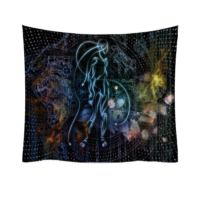 

Toponeto Fashion Tapestry Planet Fantasy World Style Decorative Tapestry Home Decor