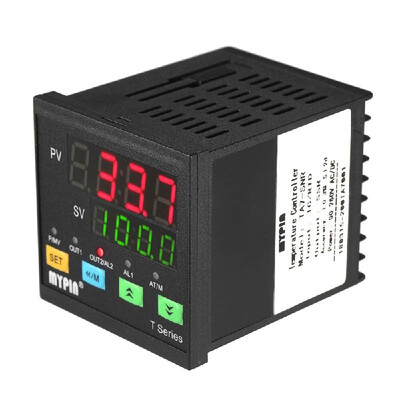 

Automatic Digital LED PID Temperature Controller Thermometer SNR 1 Alarm Relay Output TCRTD Input