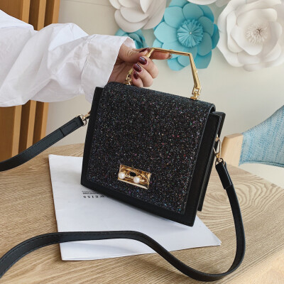 

Tailored Womens Fashion Sequins Pearl Crossbody Shoulder Bags Purse Messenger Bag