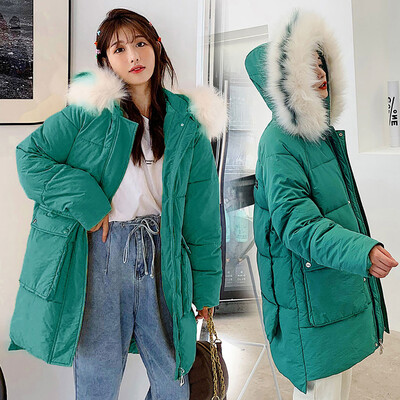

Roseonmyhand Women Solid Casual Thicker Winter Warm Loose Jacket Long Overcoat