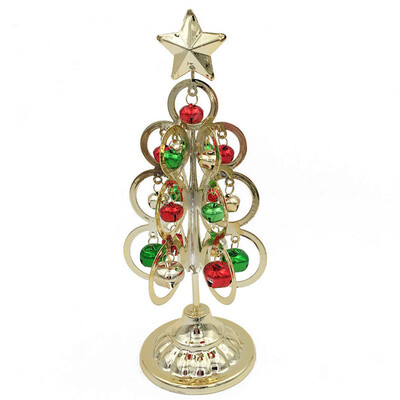 

〖Follure〗Mini Desktop Iron Christmas Tree Home Office Decoration Gift Ornaments Creative