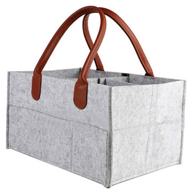 

Car Felt Handbag Bag Organise Baby Diaper Car Organizer Diapers Casual Handbag