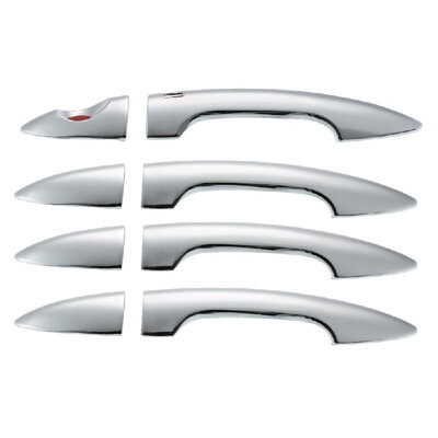 

Car Exterior Door Handle Frame Cover 4 Chrome Side Door Handle Trim Fit for KIA K2 RIO 3 Sedan 2011-2015