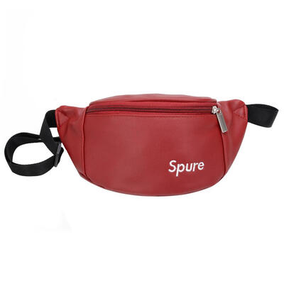

Shoulder Waist Belt Packs Fanny Pouch Unisex Kids PU Leather Chest Bags