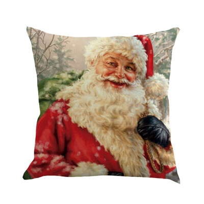 

Tailored Christmas Pillow Cover Pillowcases Decorative Sofa Cushion Cover 45x45cm