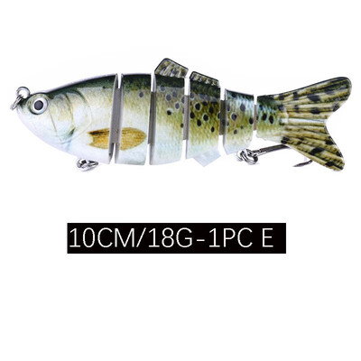 

VISSEN 1PCS 18g 10cm Fishing Cranks Lure Artificial Crankbait Hard Topwater Trolling Wobblers Mini Fishing Lure Swim Tackle