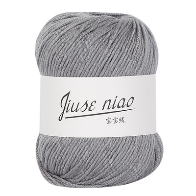 

Siaonvr 1PC 50g Chunky Colorful Hand Knitting Baby Milk Cotton Crochet Knitwear Wool C