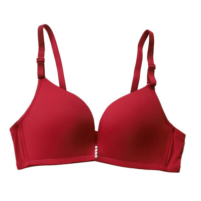 

2019 Womens Bras Underwear Women Push Up Seamless Bra Gather Adjustable Girls Lingerie Bra