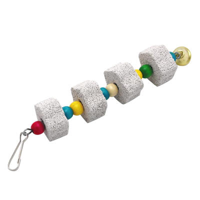 

Pet Parrot Bird Teeth Care Chew Minerals Stone Stick Molar Pendant Play Toy
