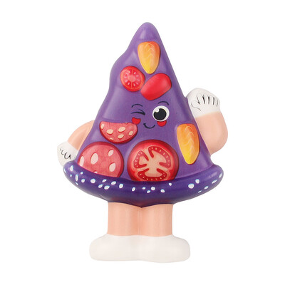 

Gotoamei Mini Adorable Pizza Slow Rising Kids Stress Reliever Decompression Toy