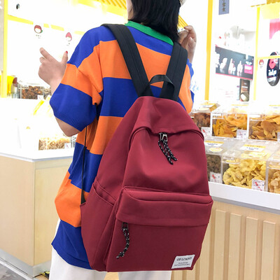 

The ancient feeling girl bag female Korean high school students backpack junior high school sen department campus wild ins backpac
