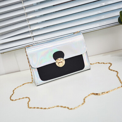 

Tailored Women Fashion laser Cover Hasp Crossbody Bag Shoulder Bag Phone Bag Coin Bag BG