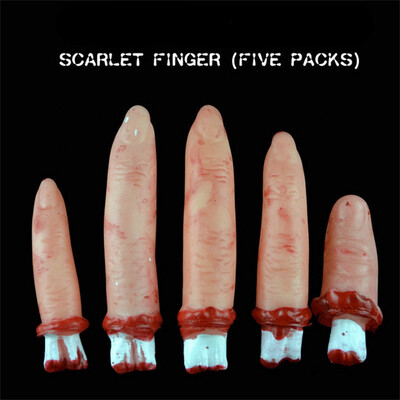 

Siaonvr Human Finger Hand Bloody Dead Body Parts Haunted House Halloween Prop