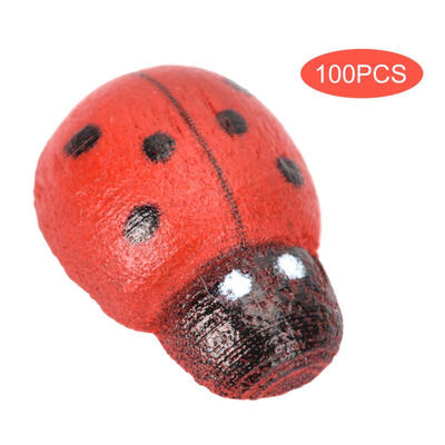 

Greensen 100PCS Ladybugs Micro Landscape Miniature Ornament Garden Decoration Craft Home Decor