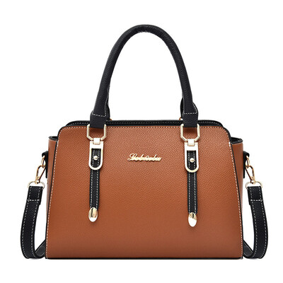 

Bag female Korean version of the fashion large-capacity shoulder bag Messenger bag wild hit color dice mother bag