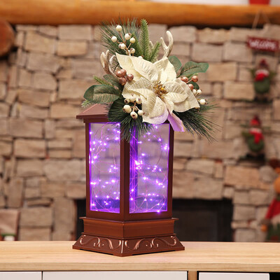 

〖Follure〗Christmas Decorations LED Candlestick Light Ornaments Craft Xmas Home Decor BK