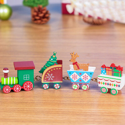 

Siaonvr Christmas Decoration Gift Christmas Train Holiday Gift Decoration Decoration