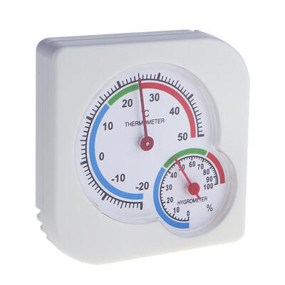 

Indoor Outdoor -2050°C 0-100RH Precision Pointer Hygrometer Thermometer