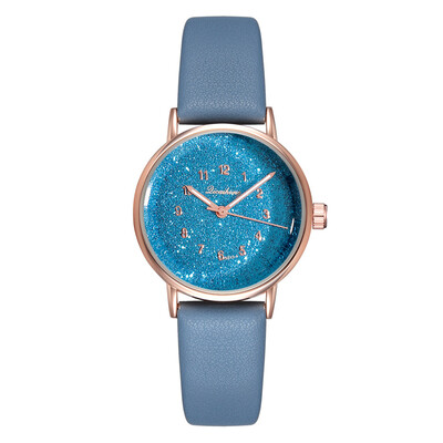 

Korean version of the personality candy color quartz watch new trend fashion mirror casual watch